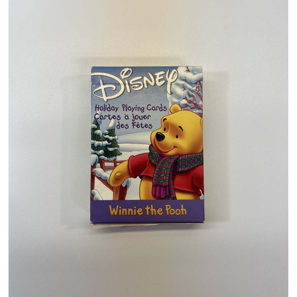 Bicycle Disney Winnie the Pooh Deck of Playing Cards Holiday Playing Cards RARE.